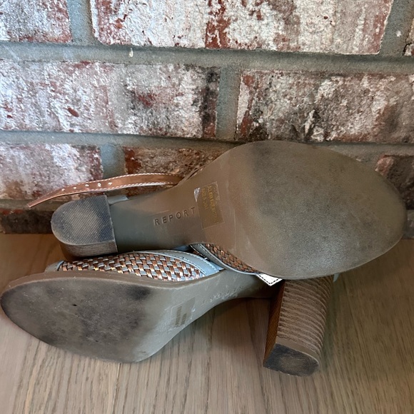 Report Meg Grey & Rose block heels - Picture 4 of 6